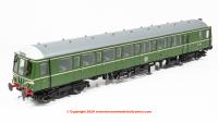 7D-015-006 Dapol Class 122 Single Car DMU number W55018 in BR Green with Speed Whiskers